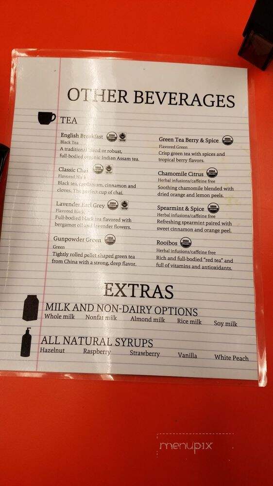 Grumpy Mule - Sacramento, CA menu_pic
