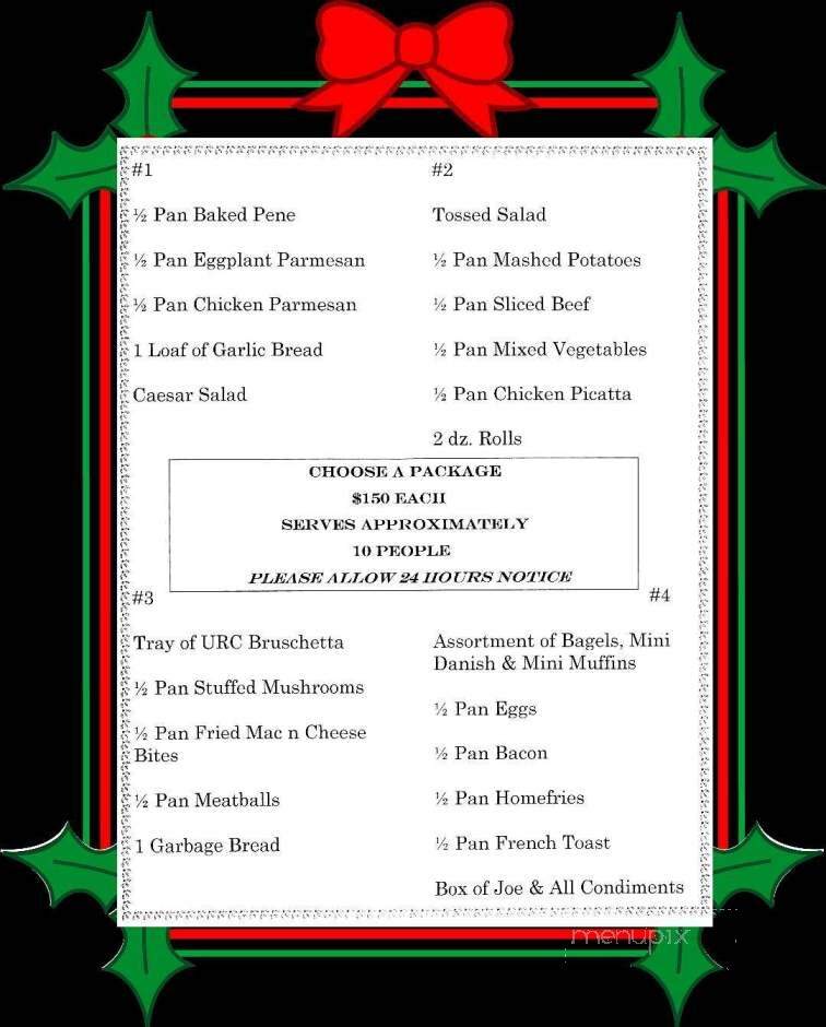 The Ugly Rooster Cafe - Malta, NY menu_pic