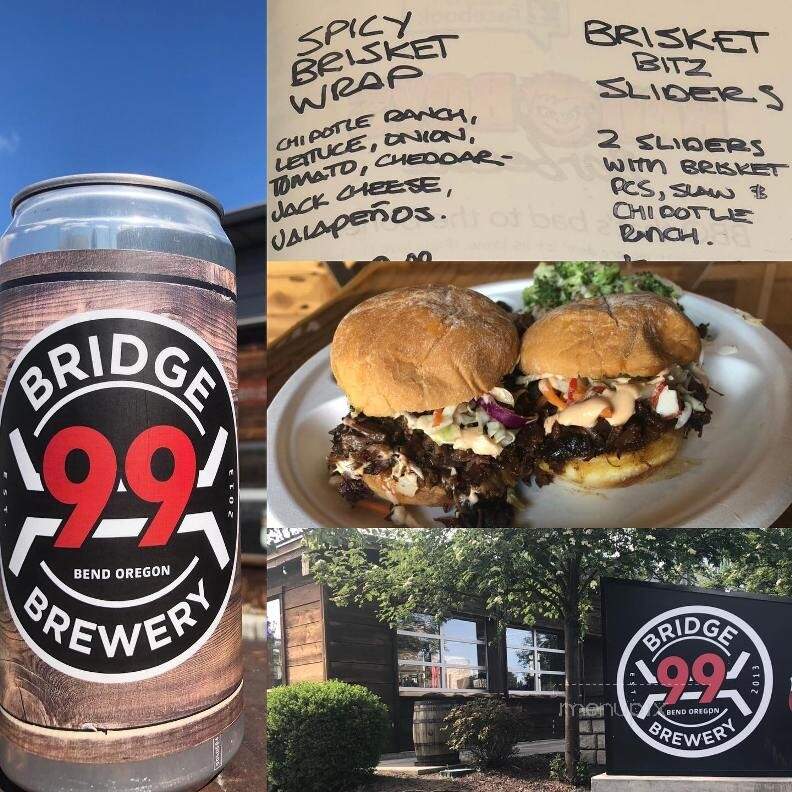 Bridge 99 Brewery - Bend, OR menu_pic