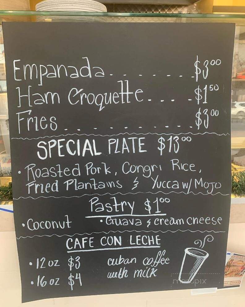 Havana's Cuisine - St. Louis, MO menu_pic