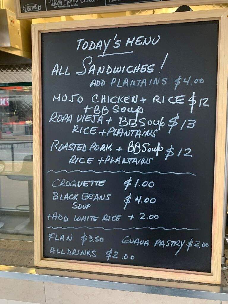 Havana's Cuisine - St. Louis, MO menu_pic