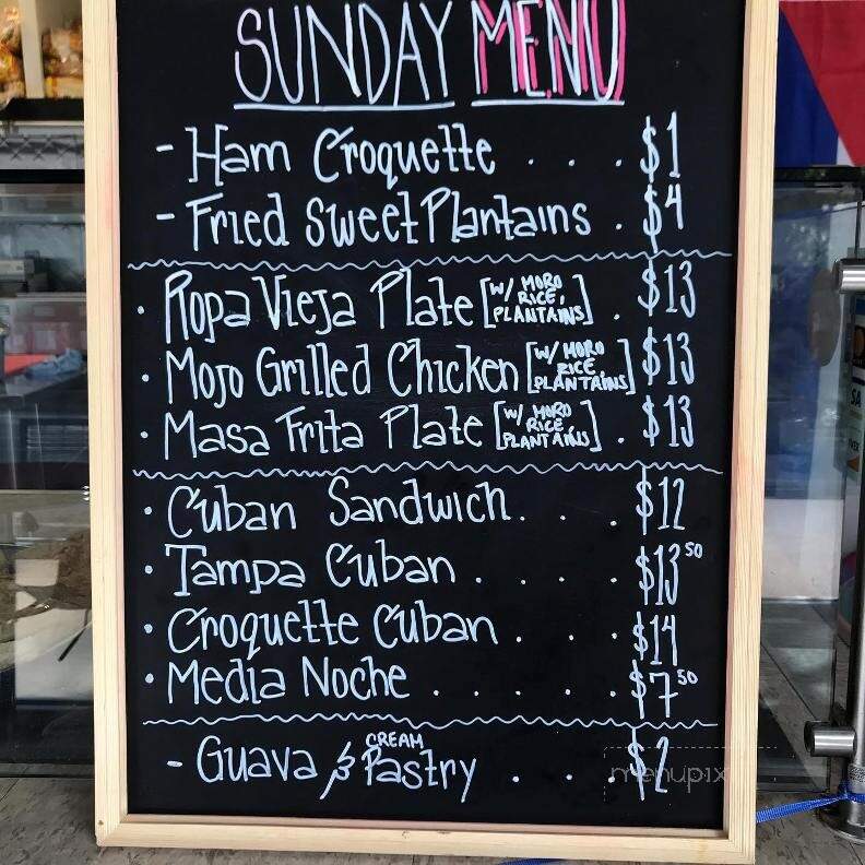 Havana's Cuisine - St. Louis, MO menu_pic