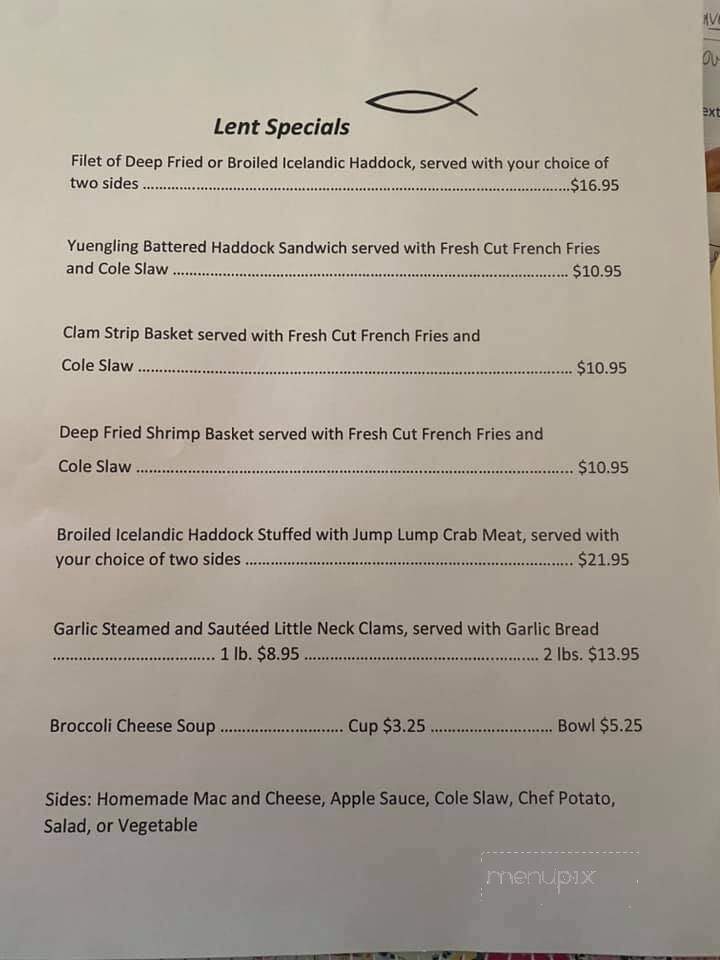 New Mountain Tavern - Montgomery, PA menu_pic