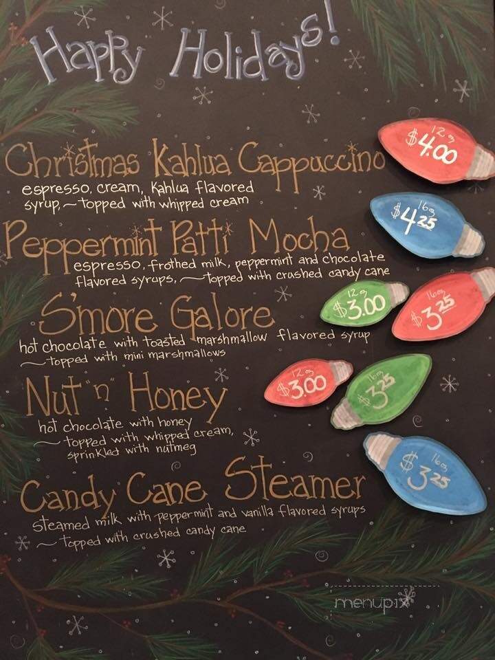 Grafton Arts Mill Coffee Roastery - Grafton, WI menu_pic