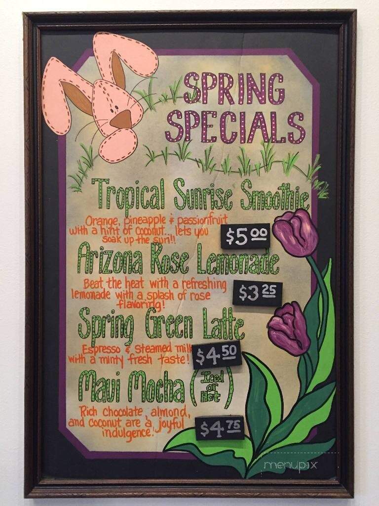 Grafton Arts Mill Coffee Roastery - Grafton, WI menu_pic