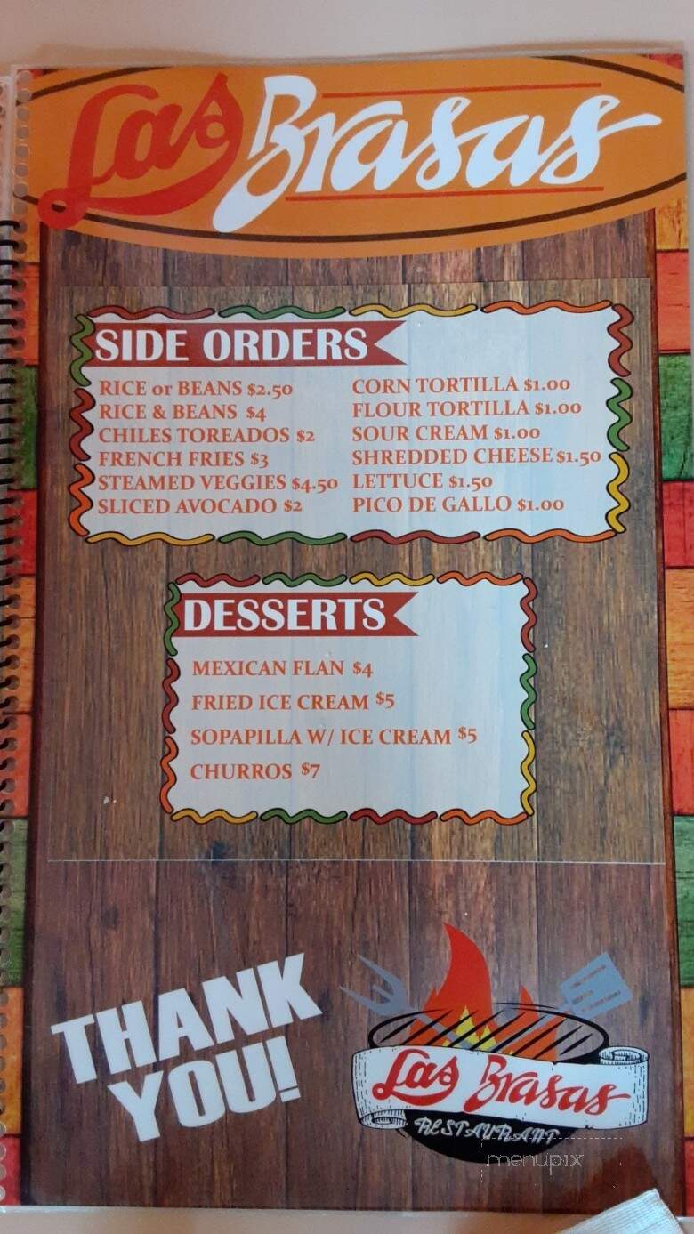 Las Brasas Restaurant - Anamosa, IA menu_pic