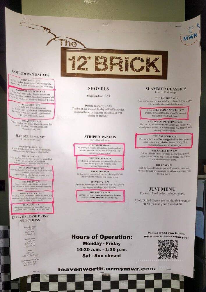 The 12th Brick Grille - Leavenworth, KS