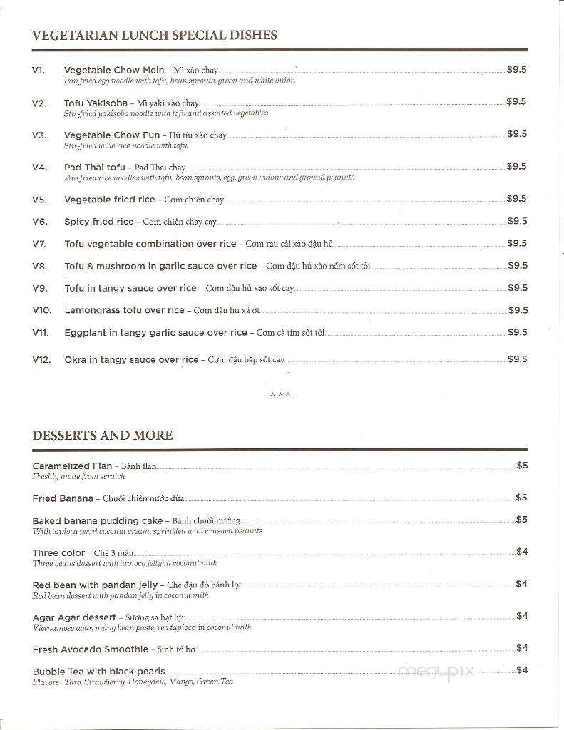 Pho Haven - Vancouver, WA menu_pic
