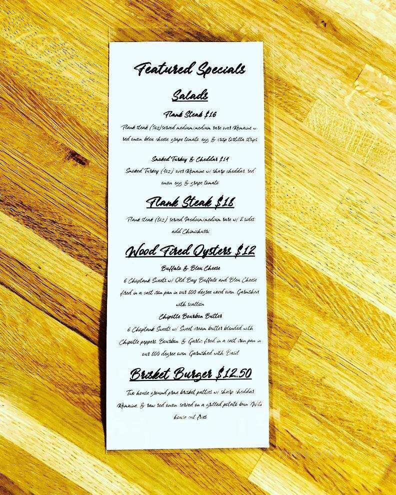 Lil' Bitta Bull BBQ - Cambridge, MD menu_pic