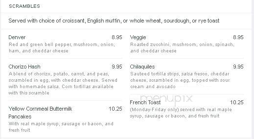 Main Street Coffee - Ardmore, OK menu_pic