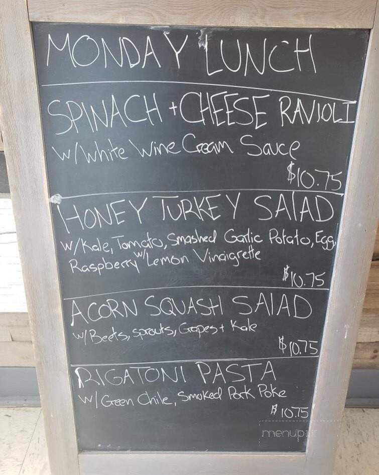 Corner Kitchen - Silver City, NM menu_pic