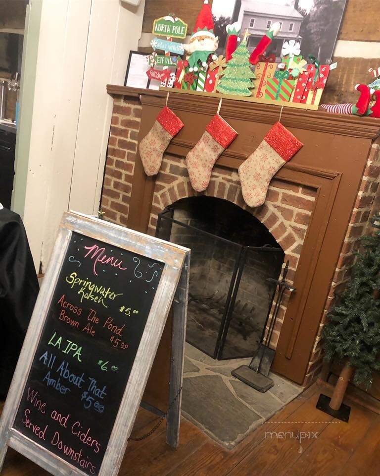Twin Creeks Brewing - Vinton, VA menu_pic