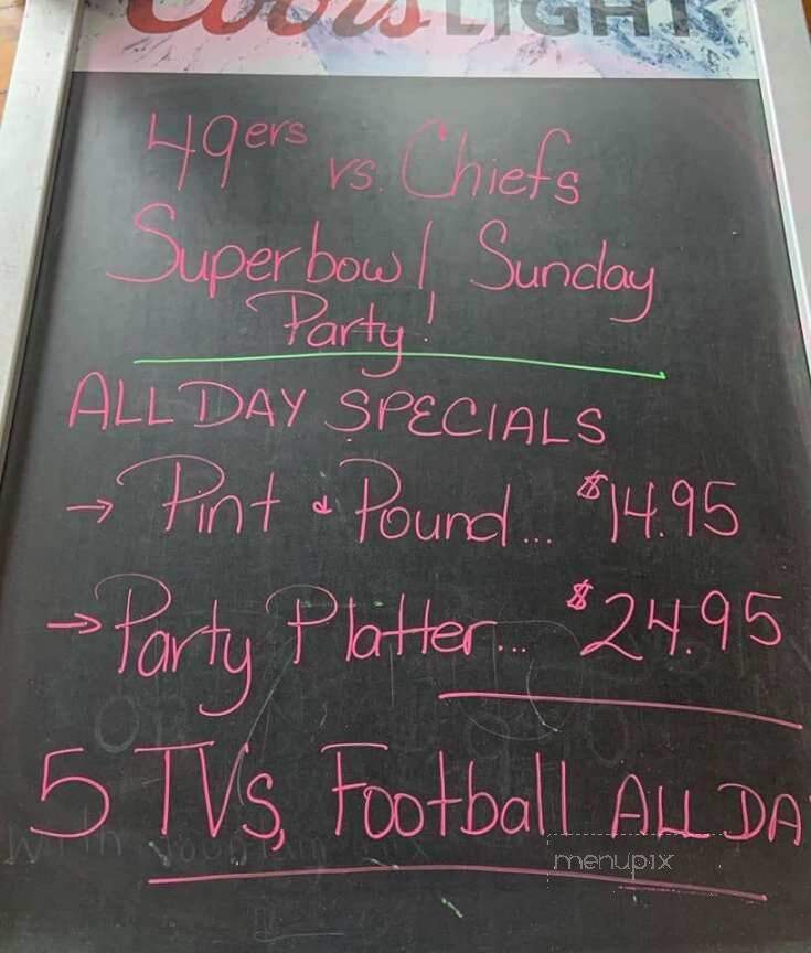 The Cow and Sow Eatery - Fenelon Falls, ON menu_pic