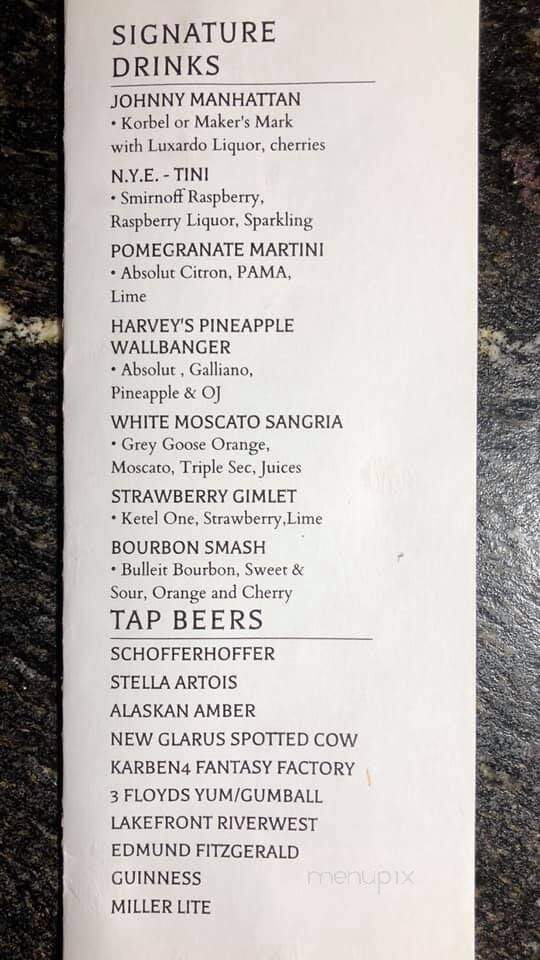 Johnny Manhattan's - Hubertus, WI menu_pic