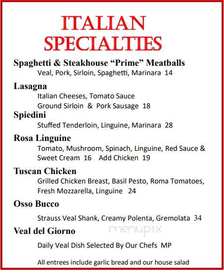 Johnny Manhattan's - Hubertus, WI menu_pic