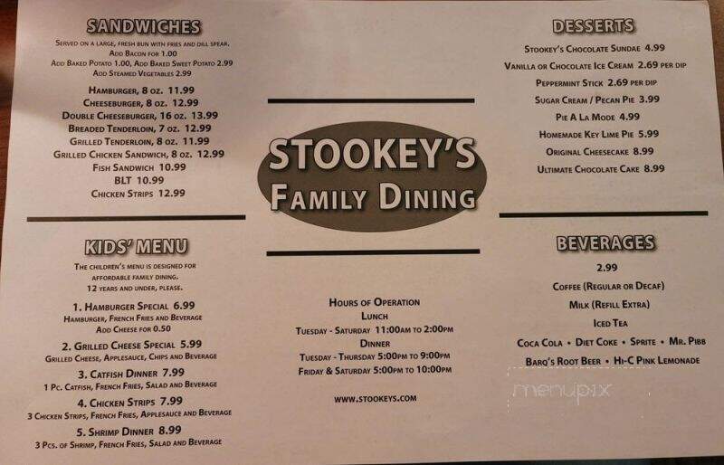 Stookey's Restaurant - Thorntown, IN