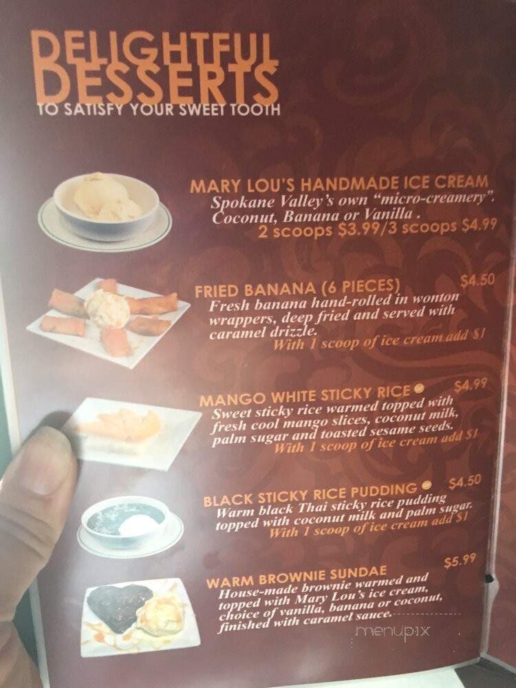 Thai Bamboo Restaurant - Coeur D'Alene, ID menu_pic
