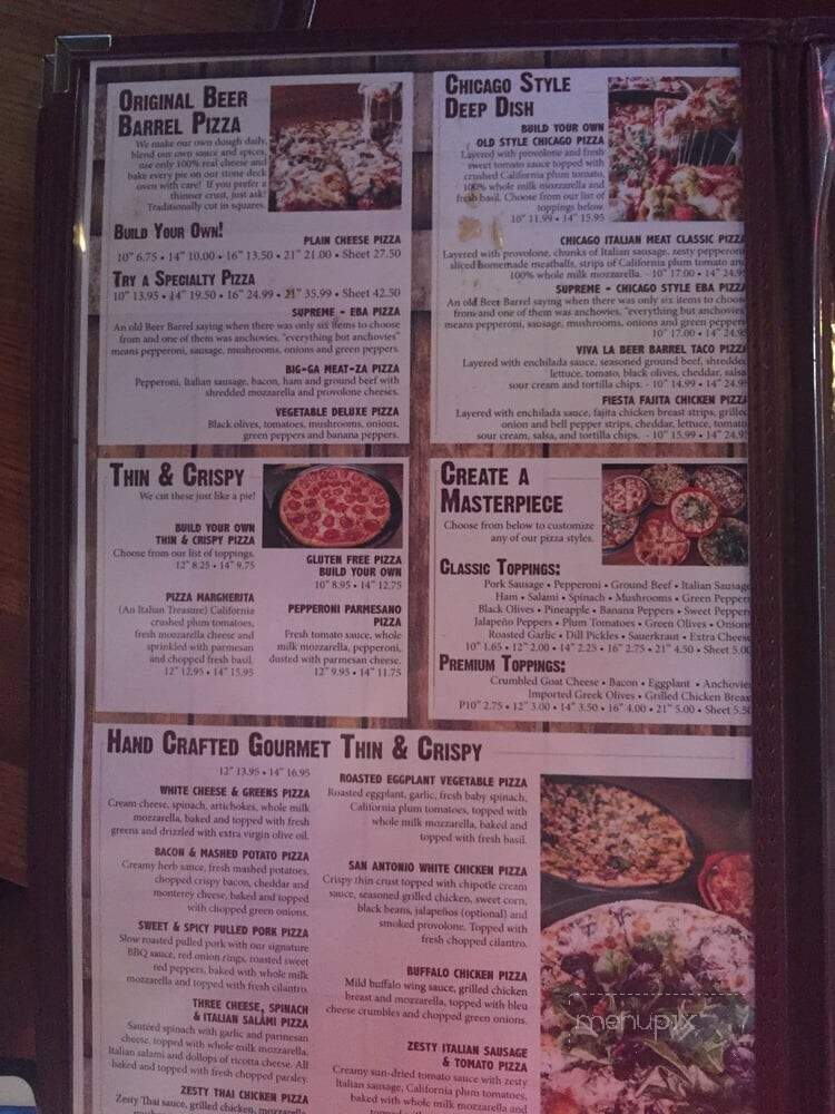 Beer Barrel Pizza & Grill - Findlay, OH