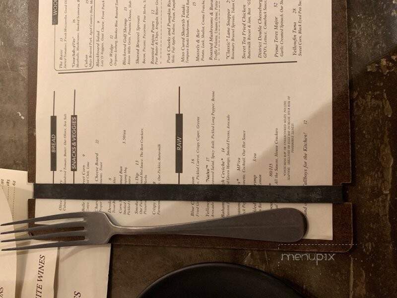 District Table and Bar - Stuart, FL menu_pic