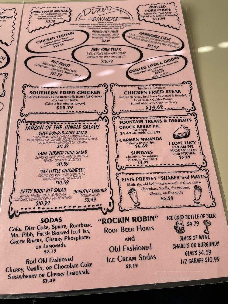 Peggy Sue's 50's Pizza Parlor - Yermo, CA