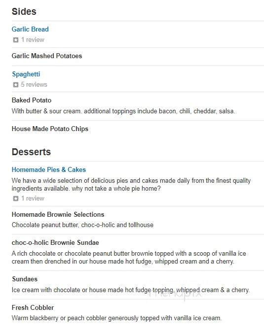 Grinders Above & Beyond - Alliance, OH menu_pic
