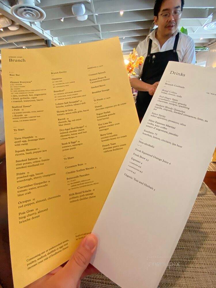 Bludorn - Houston, TX menu_pic