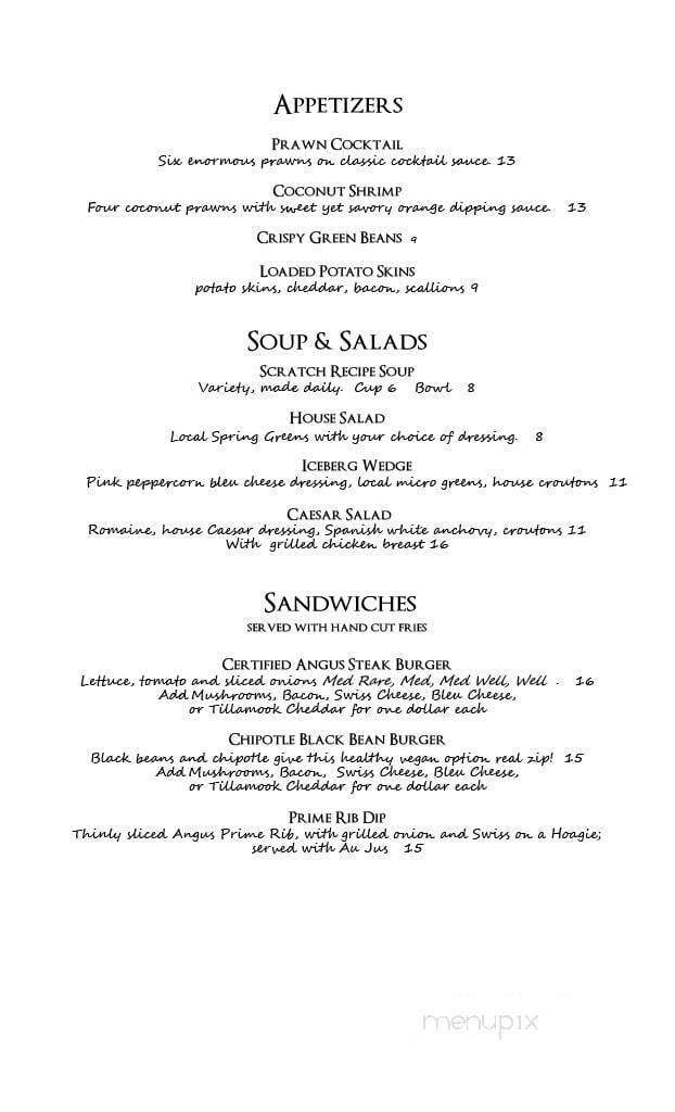 Geiser Grand Hotel - Baker City, OR menu_pic