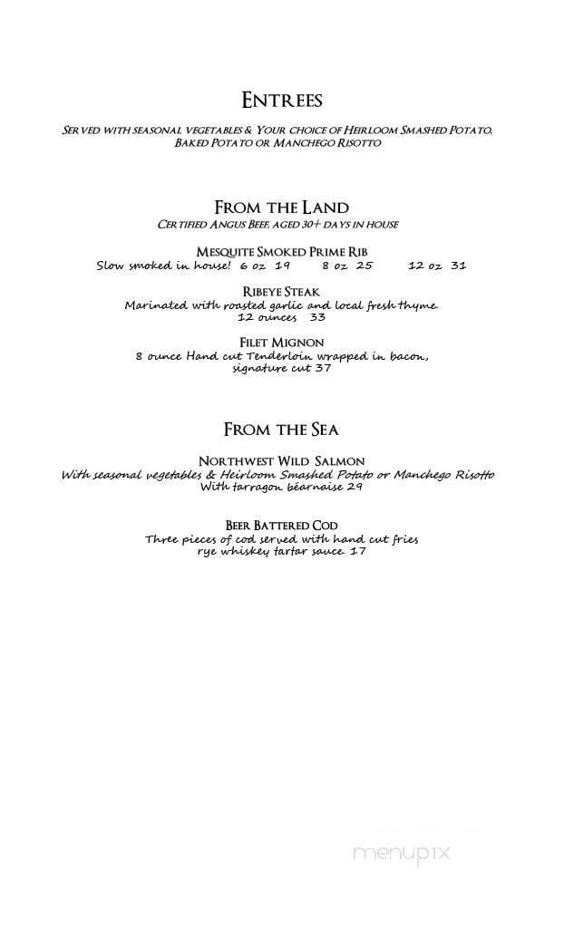 Geiser Grand Hotel - Baker City, OR menu_pic