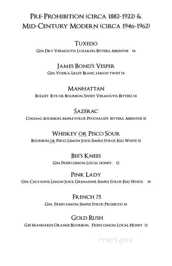 Geiser Grand Hotel - Baker City, OR menu_pic