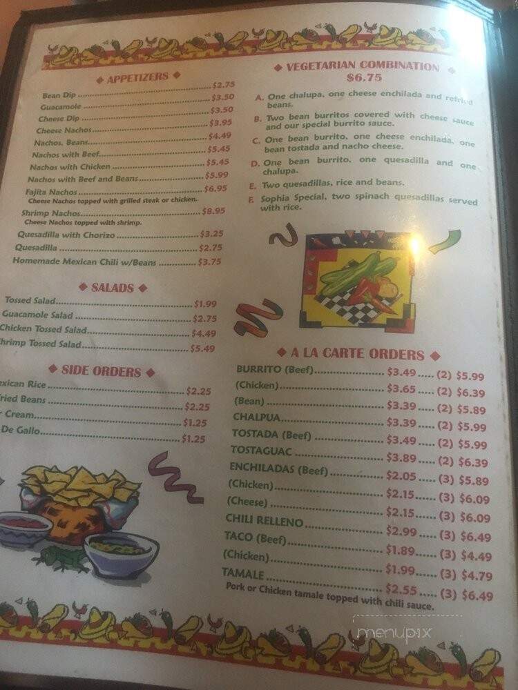 Lahuerta Mexican Restaurant - Poteau, OK menu_pic