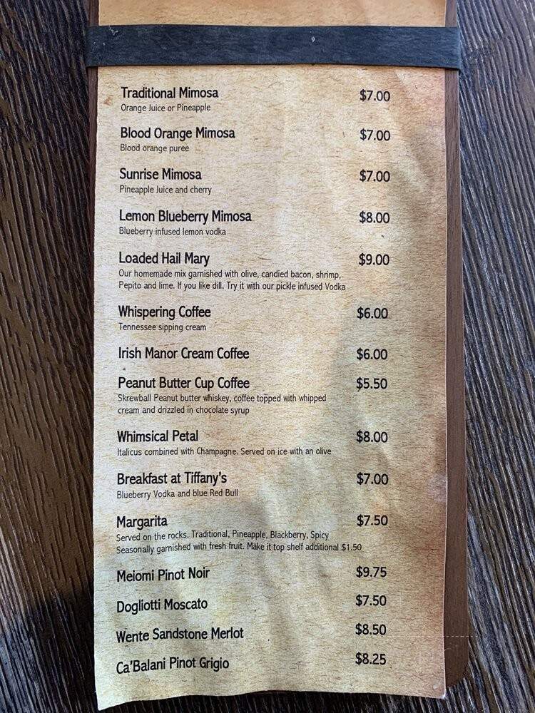 EJ's - White House, TN menu_pic