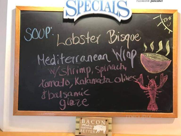 Blind Charlie's Cafe - Pound Ridge, NY menu_pic
