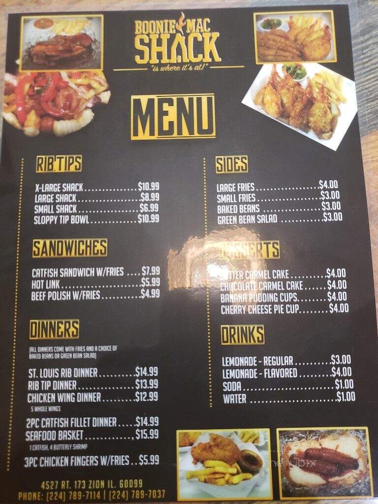 Big Ed's BBQ - Waukegan, IL menu_pic