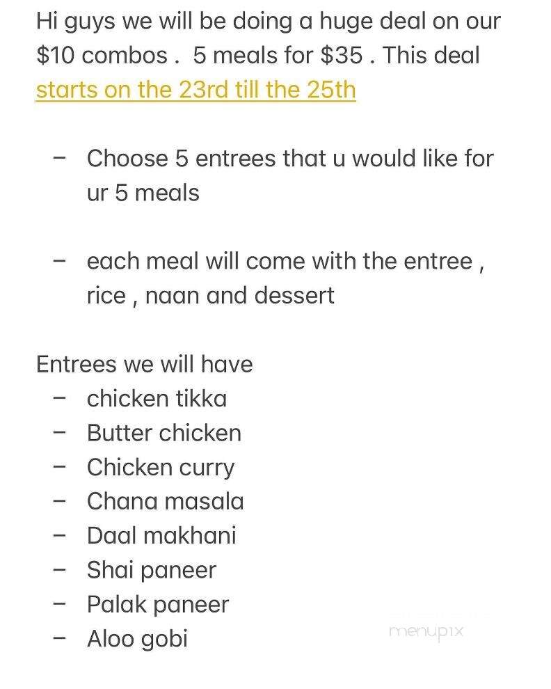 Cali Tardka - Riverside, CA menu_pic