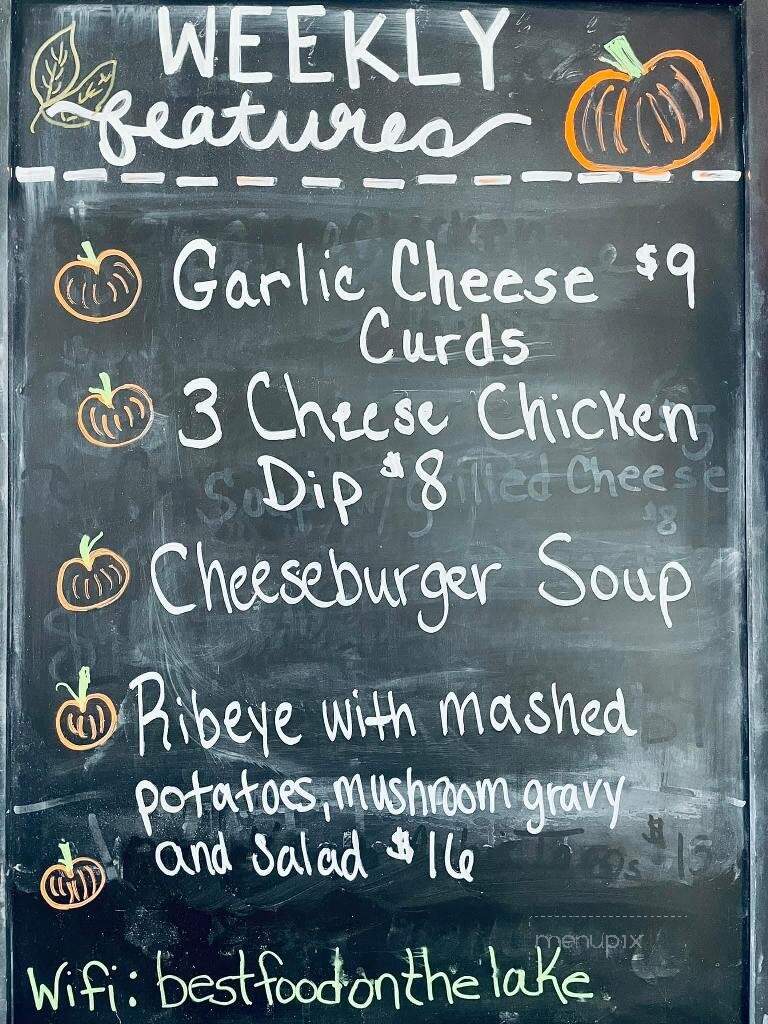 Waterside Bar & Grill - Catawba, NC menu_pic