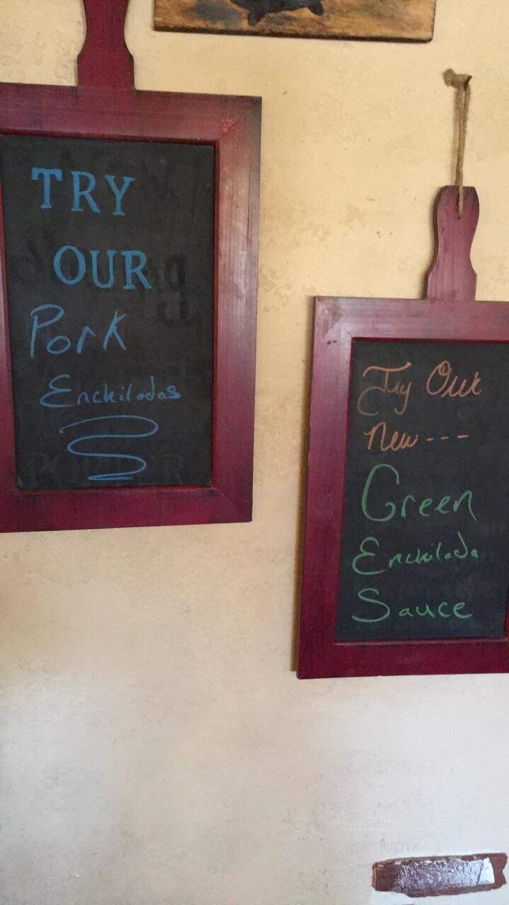 La Paloma Restaurant - Solomon, AZ menu_pic