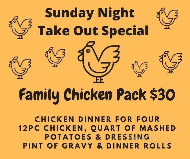Blanck's Supper Club - Malone, WI menu_pic