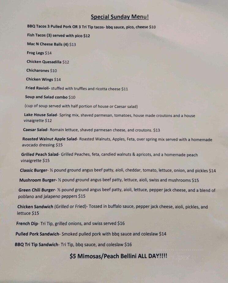 Lake Bottom Brewery & distillery - Corcoran, CA menu_pic