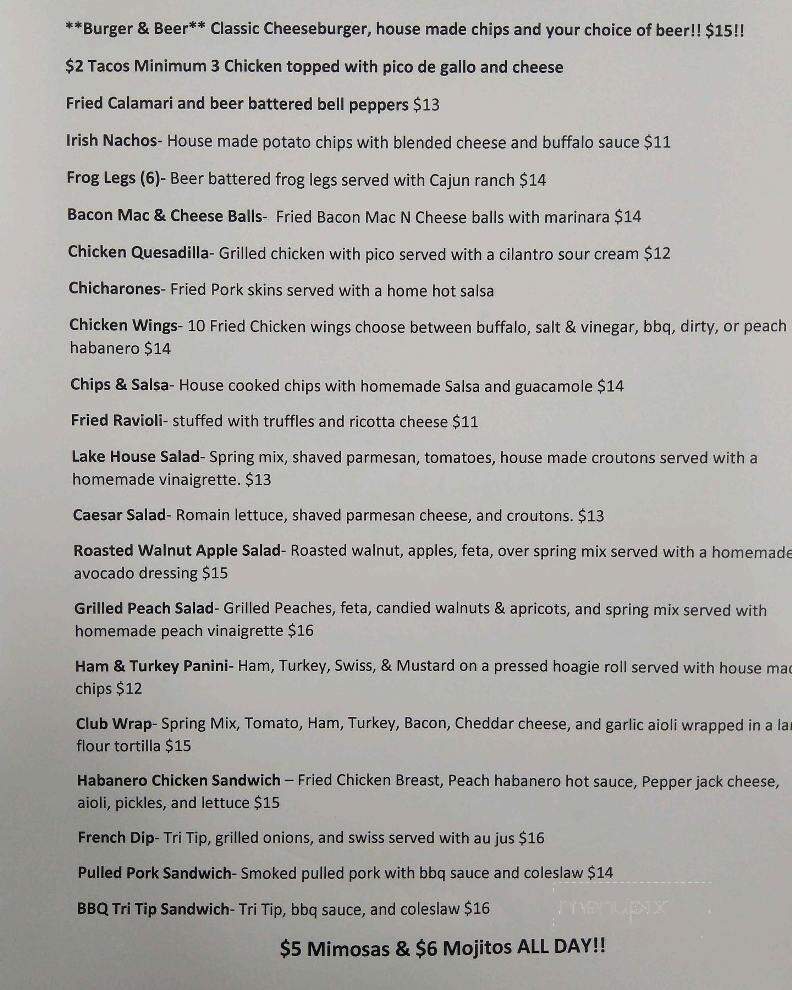 Lake Bottom Brewery & distillery - Corcoran, CA menu_pic