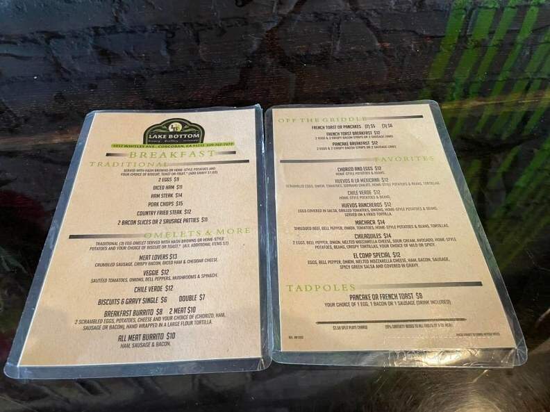 Lake Bottom Brewery & distillery - Corcoran, CA menu_pic
