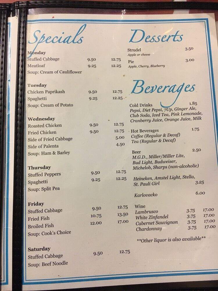 Marie's Restaurant - Cleveland, OH