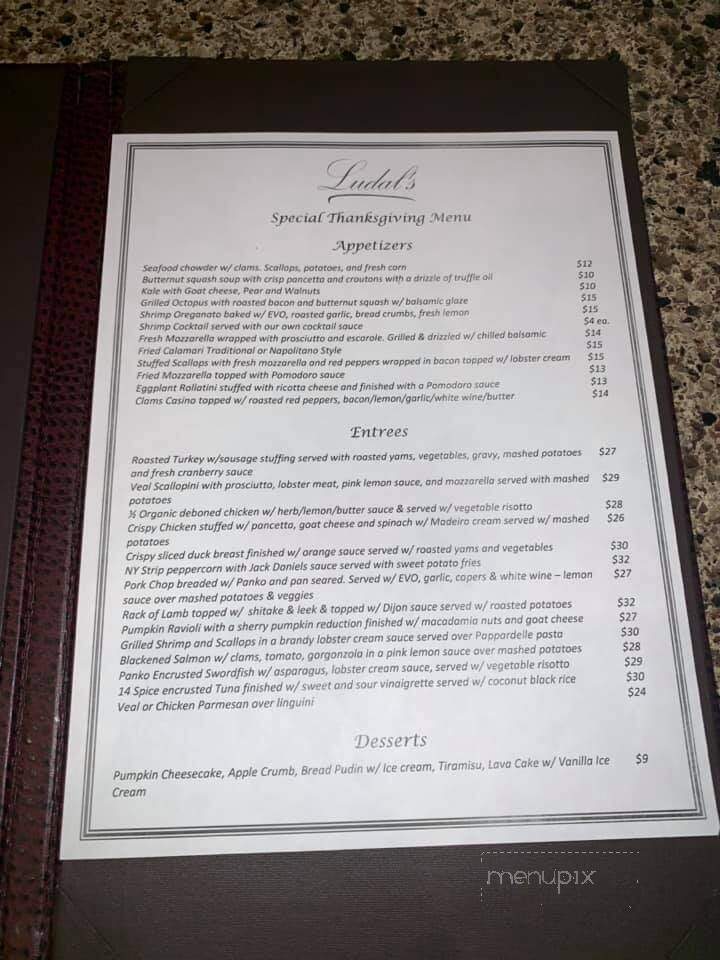 Ludal Italian Restaurant - North Haven, CT