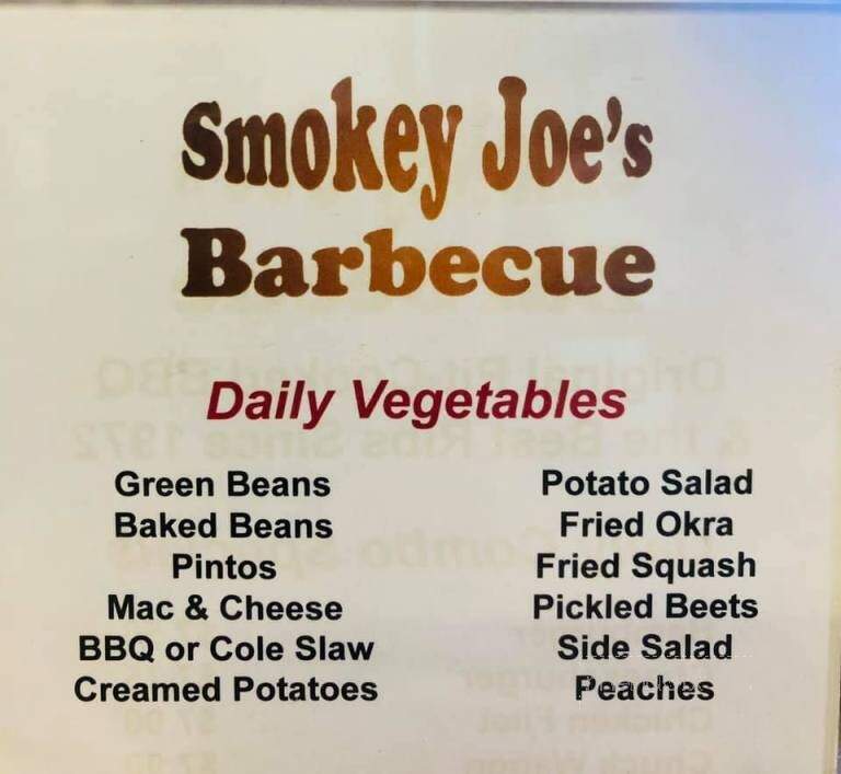 Smokey Joe's Barbecue - Lexington, NC