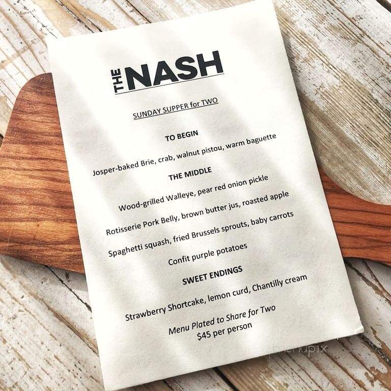 The Nash - Calgary, AB menu_pic