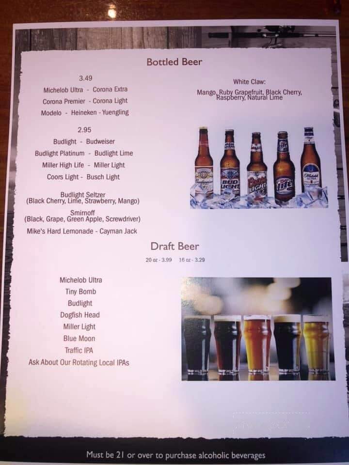 Sunken Ship - Counce, TN menu_pic