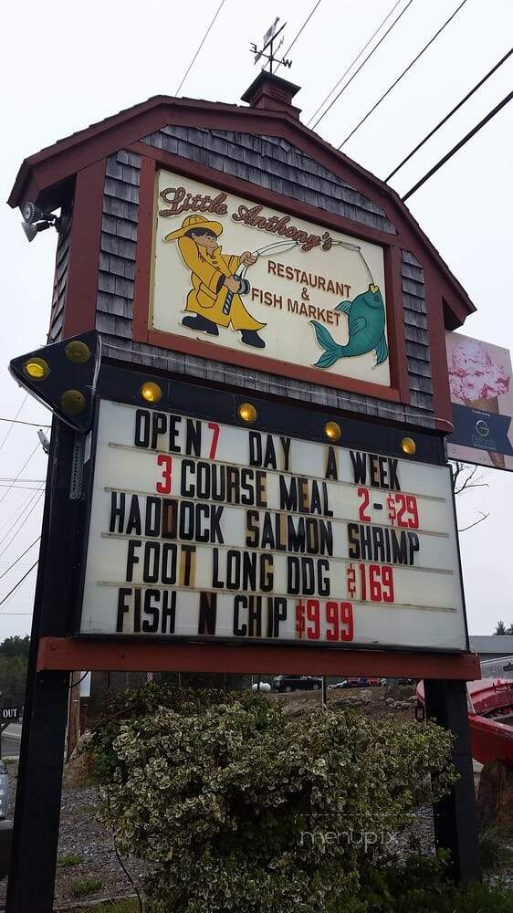 Little Anthony's Seafood Emprm - Winchendon, MA menu_pic