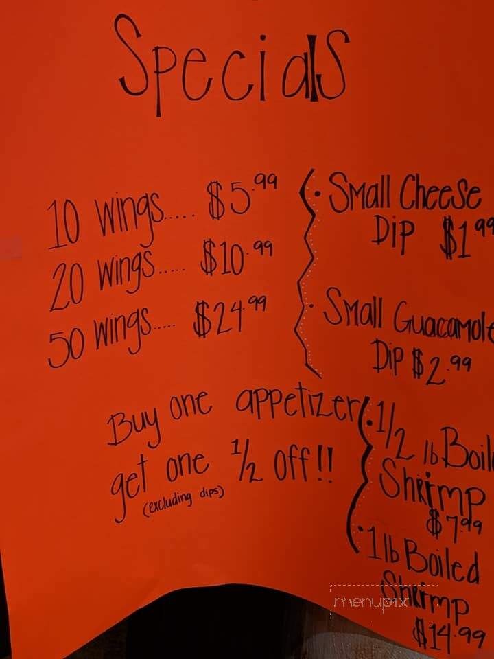 La Terraza - Greenwood, MS menu_pic