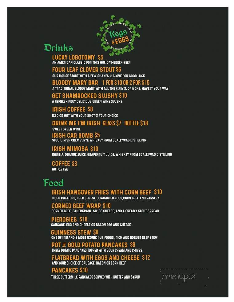 Fractured Grape Wine Cellars - New Wilmington, PA menu_pic