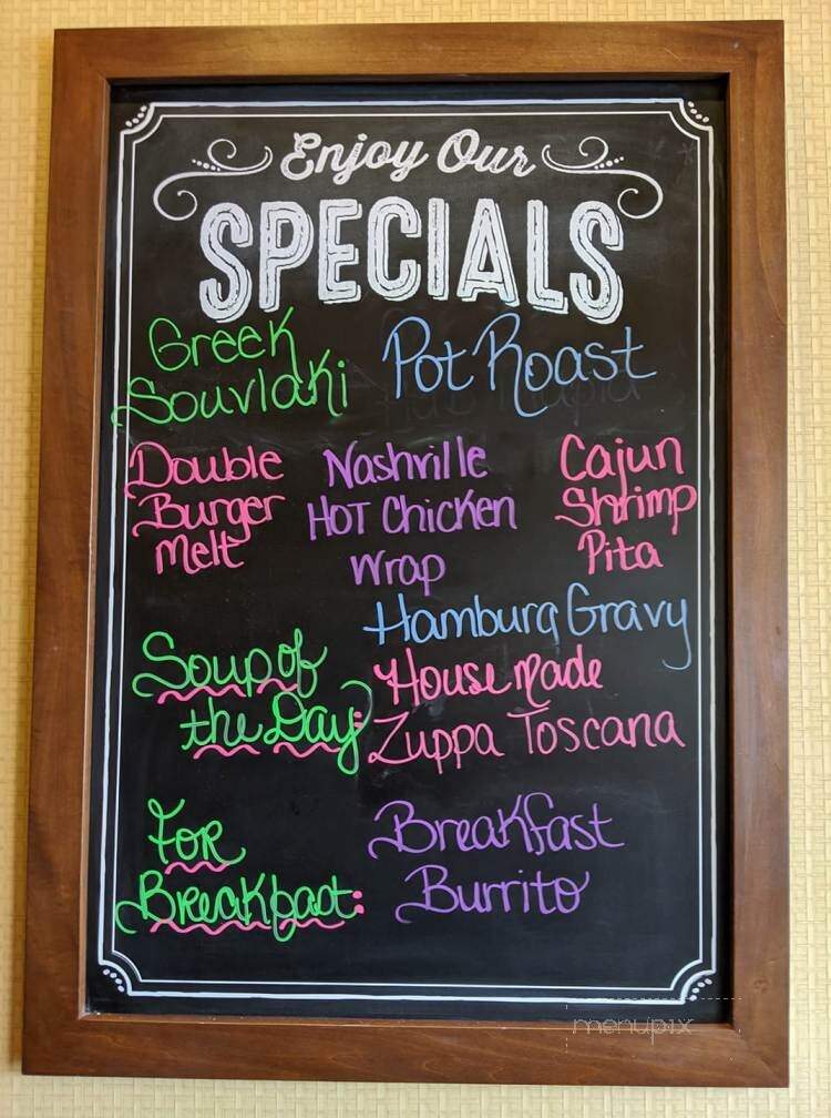 Texas Hot Lunch - Kane, PA menu_pic