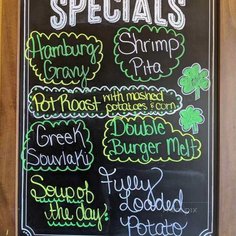 Texas Hot Lunch - Kane, PA menu_pic
